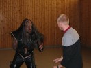 Nahkampfausbildung mit Klingone